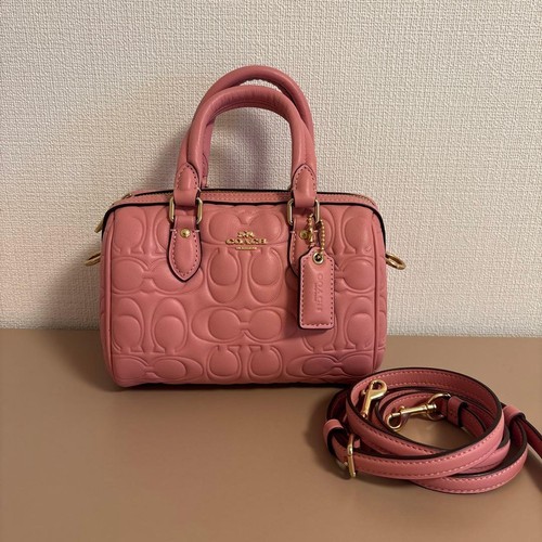 Coach shoulder bag pink - shoulder, mini