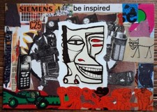 Advertising postcard - SIEMENS C25, Mobile phone