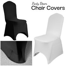 White Black Spandex Chair