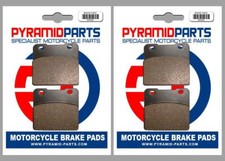 Front & Rear Brake Pads (2 Pairs) for Suzuki VS1400 Intruder 1987-2003