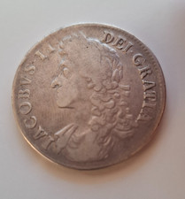 1687 James II Silver Crown