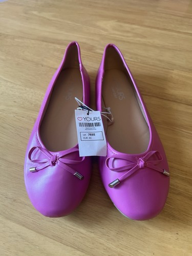Ladies pink ballerina shoe - ballerina,