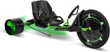 Huffy Green Machine 20" Drift Trike for Kids 8+ with LED Lights & Coaster Brake