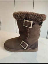 CELTIC SHEEPSKIN BUCKLE BOOTS