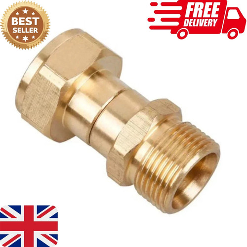 M22 14mm brass - brass, washer