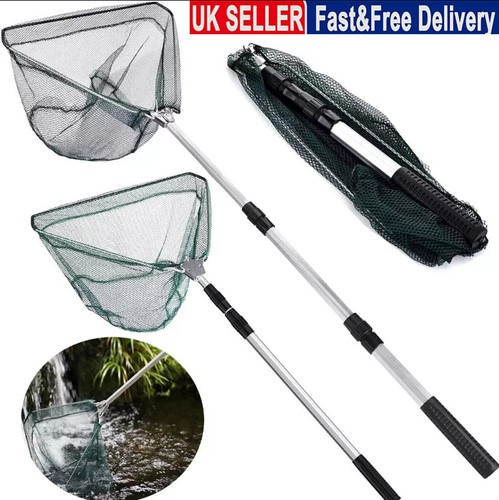 Folding fishing pole landing - fishing,