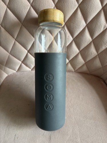 Soma 480ml glass water bottle - soma,