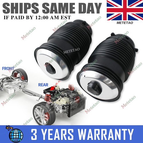 Pair rear air spring - bag, for
