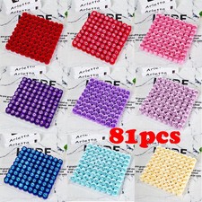 81Pcs Scented Rose Flower