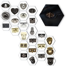 Twist Lock Fasteners Bag Clasp