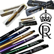 King Charles III coronation Gift 2022 Commemorative Keepsake pen with gift box