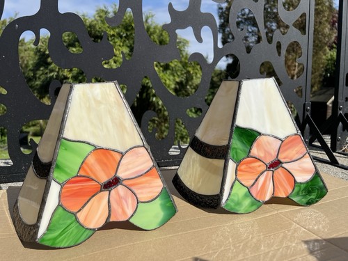 Pair tiffany style art - pair,