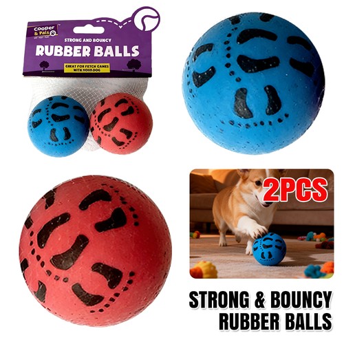 Rubber dog balls bouncy - dog, |