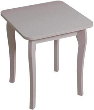 Baroque Grey Finish Dressing Table Stool 