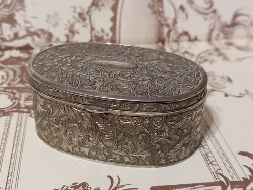 Vintage silver plated oval - vintage, silver-plated
