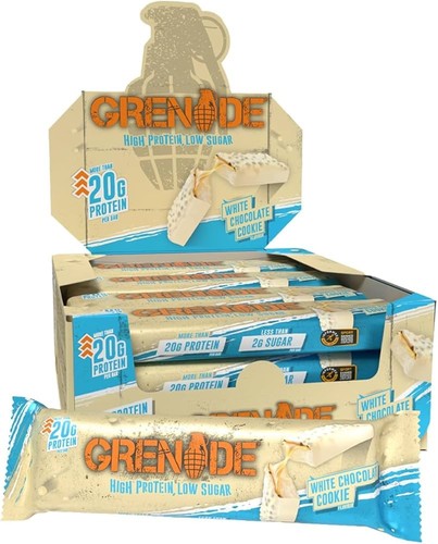 Grenade white chocolate cookie - white,