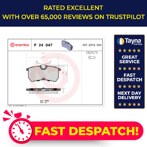 Brake pads set - pads,