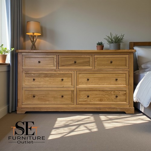Natural solid oak drawer - oak,