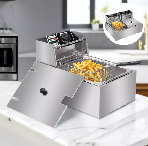 Electric deep fryer fat - fat, chip