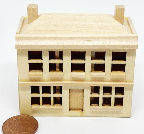 Dolls house toy - toy, natural