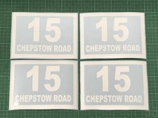 4 x Personalised Wheelie Bin