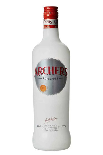Archers peach schnapps liqueur - schnapps,