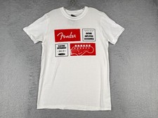 Fender Shirt Men Medium Red