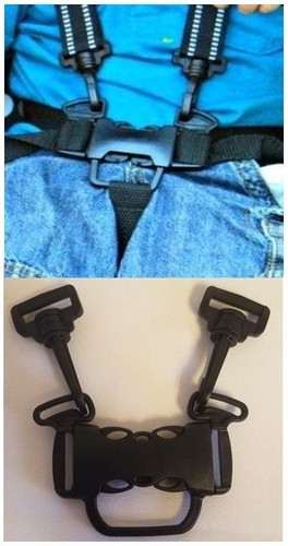 Child stroller buckle harness - stroller,