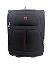 WENGER Swiss Gear Expandable Hybrid Suitcase Black 2 Wheeled Case 48cm x 34cm
