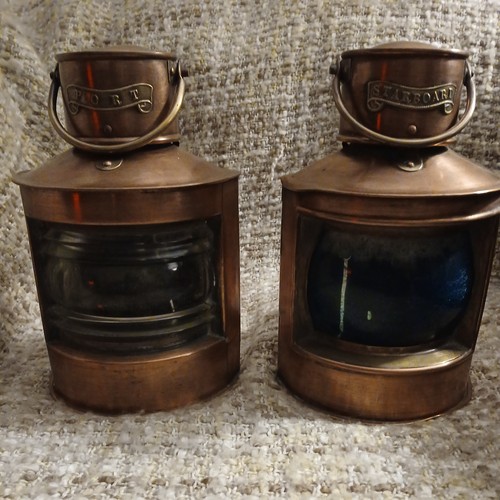 Vintage ship starboard and - ship,