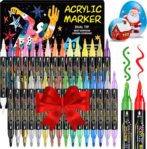 Colors dual tip acrylic - 30,