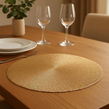 Christmas Gold Placemat