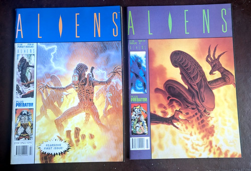 Aliens magazine first issue - aliens,