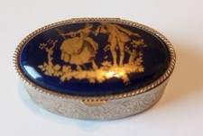 Vintage Blue Bone China French