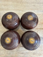 Lawn Bowls Set Of 4