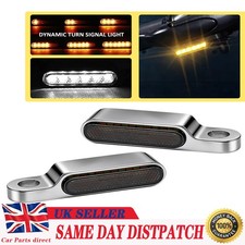 Motorcycle chrome led turn - 2x,