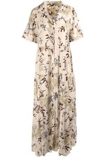 ERDEM WHITE COTTON MAXI DRESS