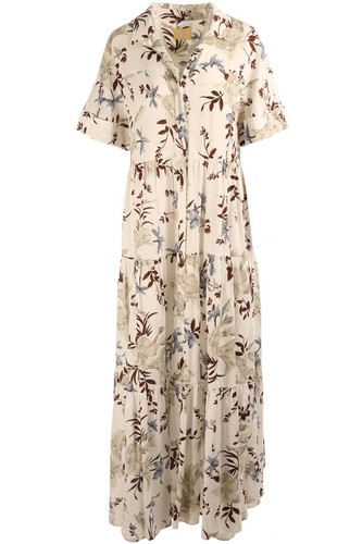Erdem white cotton maxi - white,