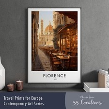European Travel Poster Print