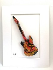 Painting of Electric Guitar 3d