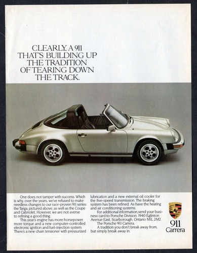1984 porsche 911 carrera - 1984,