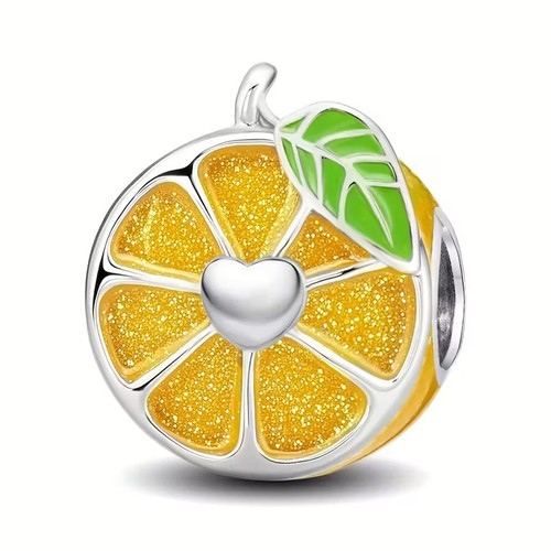 S925 sterling silver - s925, orange