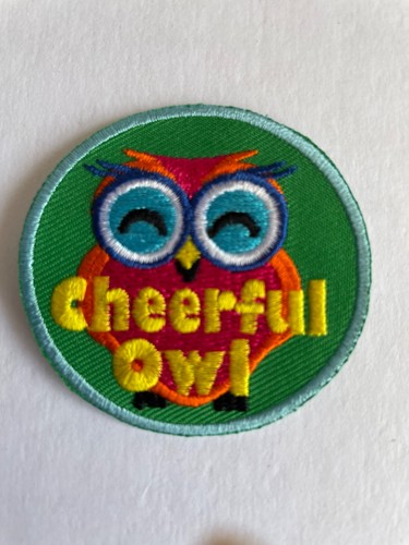 Cheerful owl brownie - cheerful,