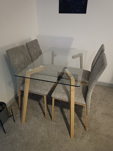 Modern glass dining table 4 - modern,