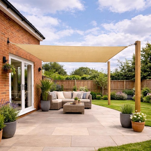 Sun shade sail - sun,