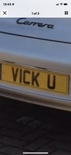 Cherished Number .plate Vick VICKY Victor Vick