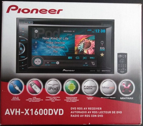 Pioneer avh x1600dvd bluetooth - pioneer,