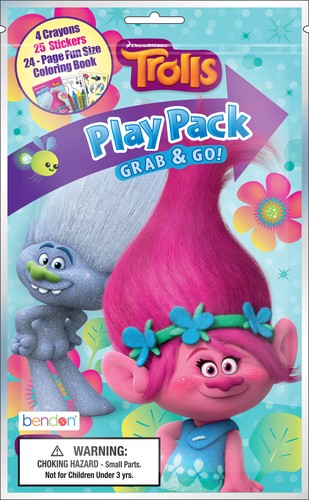 New trolls grab play - go, pack