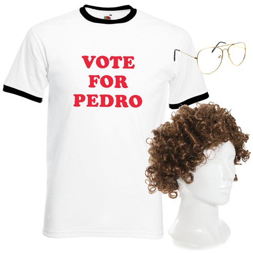 Vote for pedro shirt - +, wig