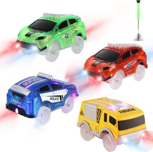 Glow track cars - 4, led